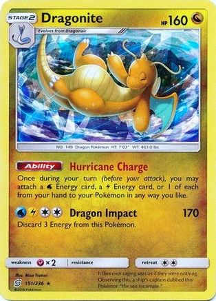 Dragonite 151/236 - Holo Rare - Holofoil