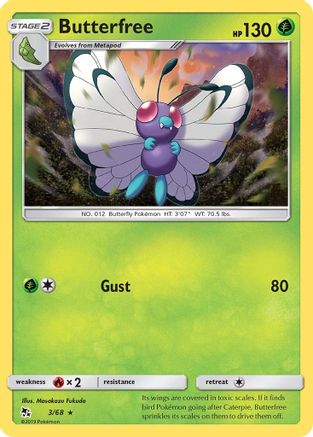 Butterfree 003/68/68 - Rare