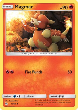 Magmar 010/68/68 - Uncommon