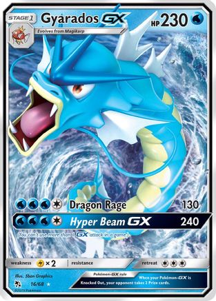 Gyarados GX 016/68/68 - Ultra Rare - Holofoil