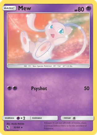 Mew 032/68/68 - Rare