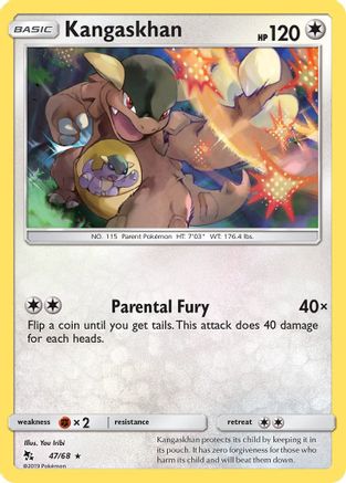 Kangaskhan 047/68/68 - Rare