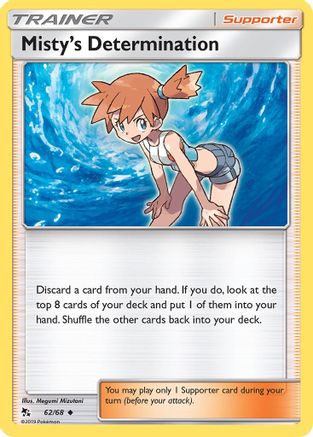Misty's Determination 062/68/68 - Uncommon