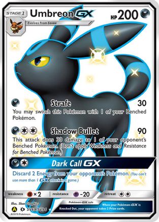 Umbreon GX SV69/SV94/94 - Shiny Holo Rare - Holofoil