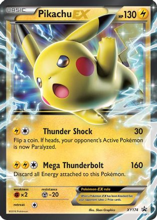 Pikachu EX XY174 - Promo - Holofoil