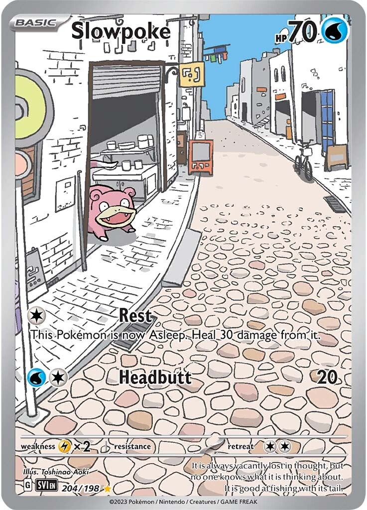 Slowpoke 204/198 - Illustration Rare - Holofoil
