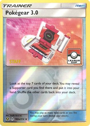 Pokegear 3.0 182a/214 - Promo - Reverse Holofoil