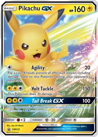 Pikachu GX SM232/248 - Promo - Holofoil