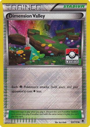 Dimension Valley 093/119 - Promo - Reverse Holofoil