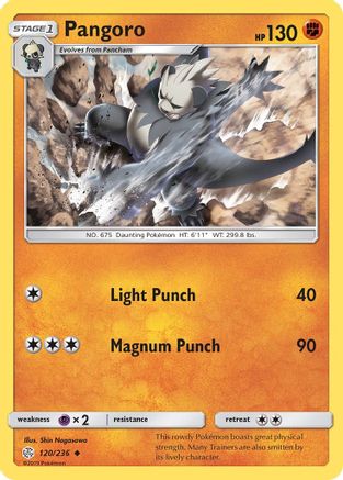 Pangoro 120/236 - Uncommon