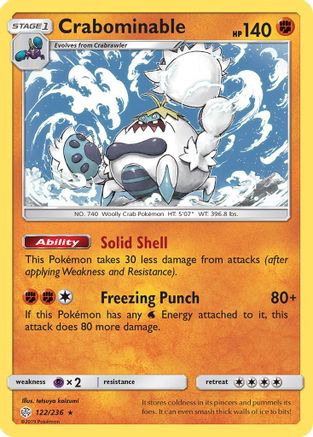 Crabominable 122/236 - Rare