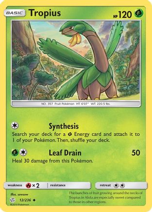 Tropius 012/236/236 - Uncommon