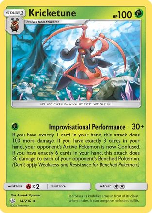 Kricketune 014/236/236 - Uncommon