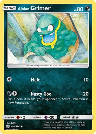 Alolan Grimer 130/236/236 - Common