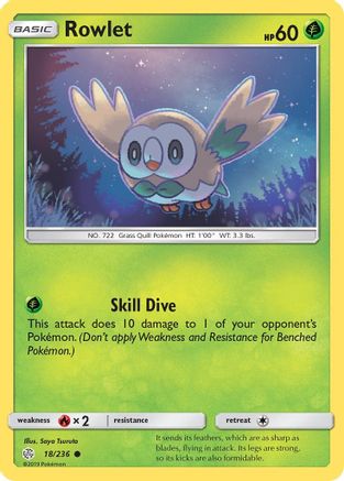 Rowlet 018/236/236 - Common
