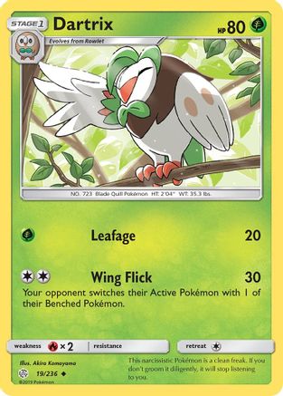 Dartrix 019/236/236 - Uncommon