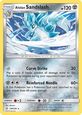 Alolan Sandslash 138/236/236 - Rare