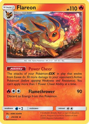 Flareon 025/236/236 - Uncommon