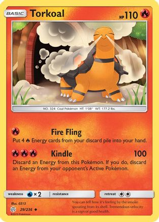 Torkoal 029/236/236 - Uncommon