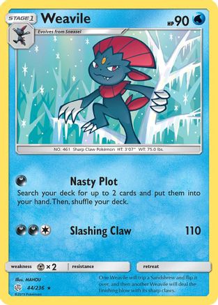 Weavile 044/236 - Rare
