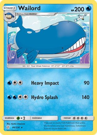 Wailord 046/236/236 - Rare