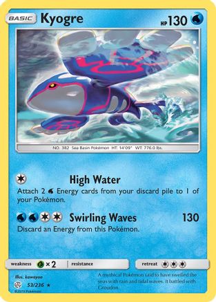 Kyogre 053/236/236 - Rare