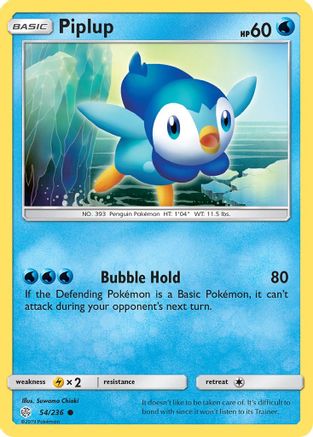 Piplup 054/236/236 - Common