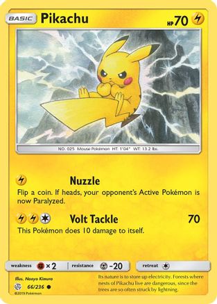 Pikachu 066/236/236 - Common