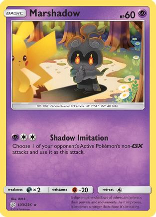 Marshadow 103/236/236 - Rare