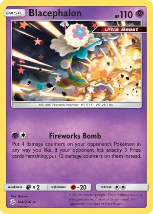 Blacephalon 104/236/236 - Holo Rare - Holofoil