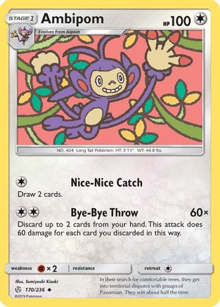 Ambipom 170/236 - Uncommon
