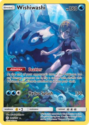 Wishiwashi (Secret) 240/236/236 - Secret Rare - Holofoil