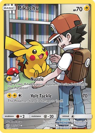 Pikachu (Secret) 241/236/236 - Secret Rare - Holofoil