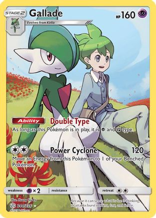 Gallade (Secret) 244/236/236 - Secret Rare - Holofoil