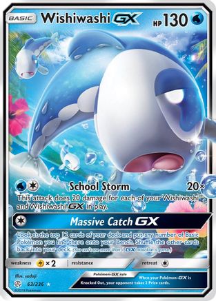 Wishiwashi GX 063/236/236 - Ultra Rare - Holofoil