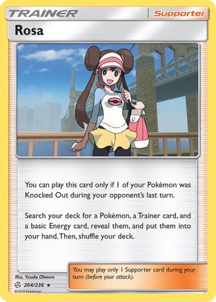 Rosa 204/236/236 - Holo Rare - Holofoil