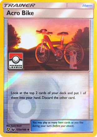 Acro Bike 123a/168/168 - Promo - Reverse Holofoil