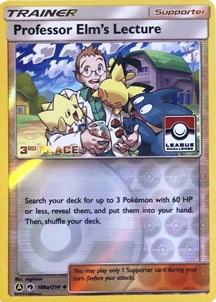 Professor Elm's Lecture 188a/214 - Promo - Reverse Holofoil