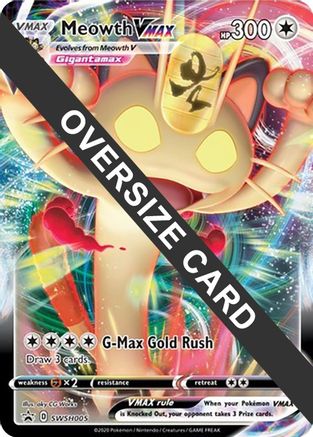 Meowth VMAX SWSH005 - Promo - Holofoil