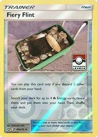 Fiery Flint 60a/70/70 - Promo - Reverse Holofoil