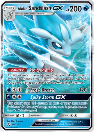 Alolan Sandslash GX SM236/248 - Promo - Holofoil