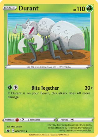 Durant 008/202/202 - Rare