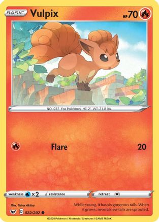 Vulpix 022/202/202 - Common