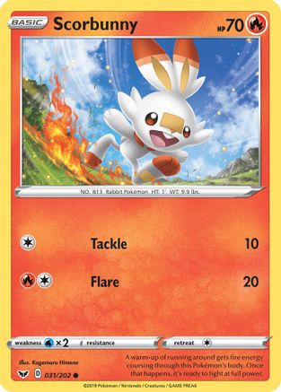Scorbunny (031) 031/202/202 - Common