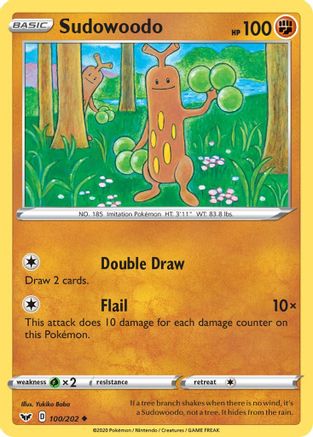 Sudowoodo 100/202/202 - Uncommon