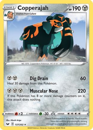 Copperajah 137/202/202 - Holo Rare - Holofoil