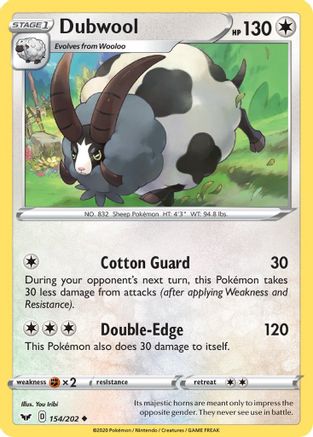 Dubwool 154/202/202 - Uncommon
