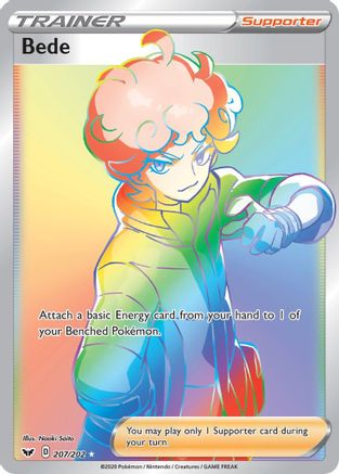 Bede (Secret) 207/202/202 - Secret Rare - Holofoil