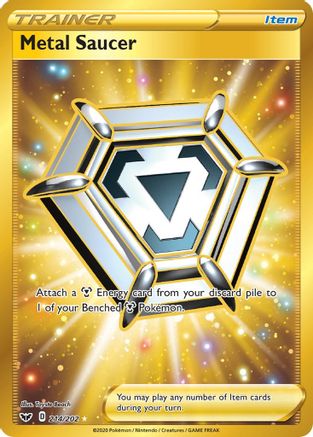 Metal Saucer (Secret) 214/202/202 - Secret Rare - Holofoil