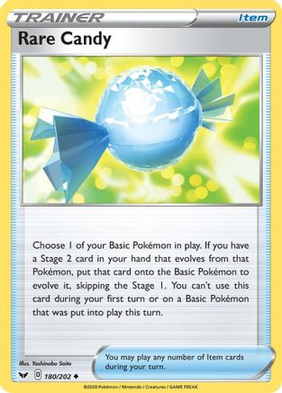 Rare Candy 180/202/202 - Uncommon